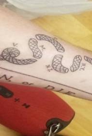 Snake tattoo picture boy's arm snake tattoo pattern