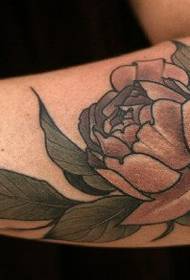 Деликатна и убава шема на тетоважи со роза