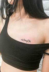 Tatuaj cu numele Pinyin