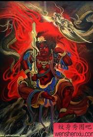 Isibalo sase-Chinese ghost: ayikho iphethini yenkosi ye-tattoo ehambayo