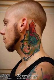 modeli tatuazh i një njeriu i erës do të dodle tatuazh