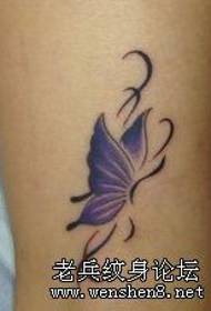 Female tattoo pattern butterfly tattoo pattern (collection)