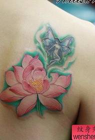 Modely Tattoo Vehivavy: Loko volombatolalaka Lotus Elf Tattoo Tattoo Sary