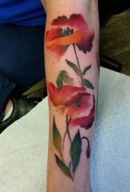 Tattoo patroon bloem spannende bloem tattoo patroon
