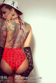 Motif de tatouage sur le corps