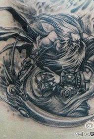 Μέτωπο δροσερό μοτίβο τατουάζ Hades Hades