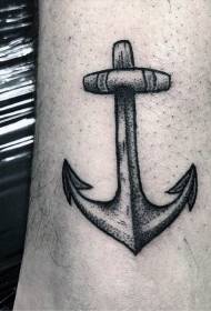 Boys Tattoo Anchors Cûreyek sêwiranên hêsan û dilşik ên anchor ên sêwirandî