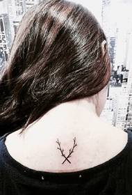 Simple twig tattoo picture