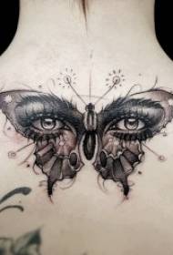 Tattoo butterfly female dancing butterfly tattoo pattern