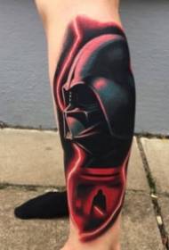 Värdering av en grupp Jedi-tatueringsbilder för svart krigare