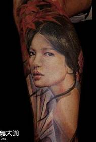 Geisha uzorak tetovaža
