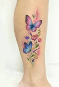 18 малих слика свежег цвећа за тетоваже за девојчице