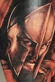 Разнообразие креативных и властных дизайнов татуировок спартанских воинов