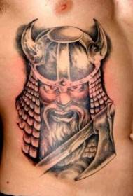 Lab Cilmiga Viking oo leh Qaabdhiska Tattoo