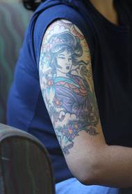 Японское искусство татуировки гейши