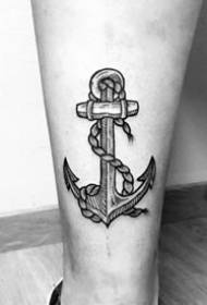 Tatuaggio di ancoraggio _9 ragazzi preferiscono piccole immagini di tatuaggi di ancoraggio freschi