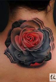 Andres Acosta creatief rose tattoo-werk