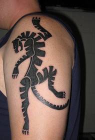 τατουάζ ώμου τίγρη εικόνα τατουάζ
