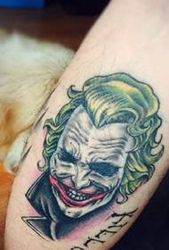 All kinds of evil and funny clown tattoos
