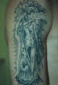 Patrún treo tattoo cailín Indiach nude