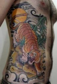 Tigro tatuaje ŝablono 10 domaj tigroj tatuaj ŝablono