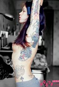Dragon tattoo girl tattoo picture