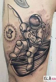 Creative tattoo of street tattoo artist Cisco KSL