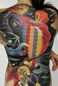 Unbelievable surreal tattoo pattern from Alexandria