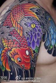 Half-Jin 鲤 uzorak tetovaža