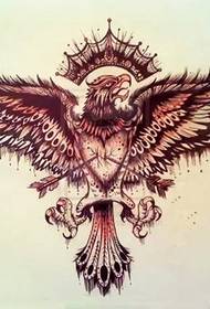 flying eagle tattoo manuscript set