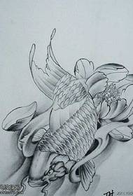 ຮູບແບບ tattoo ຫມຶກ squid