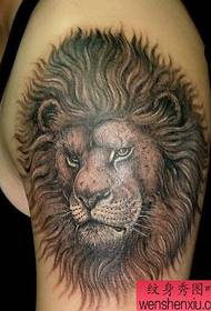 Húðflúrmynstur: Lion Tattoo Classic