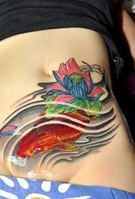 sexy squid tattoo pattern