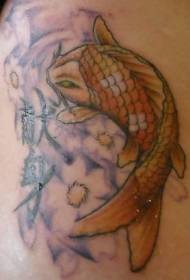 boja boje ramena koi i kineski uzorak tetovaža