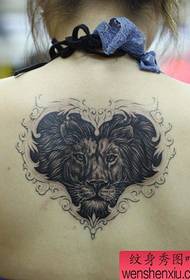 lion tattoo pattern: alternative pop beauty back love lion lion head tattoo pattern
