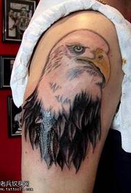 arm eagle tattoo patroon