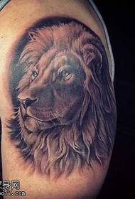 Paže lva tetování vzor