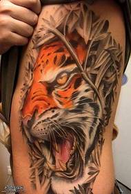 Vzor tetovania Tiger v páse