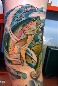 візерунок татуювання кальмарів на ногах