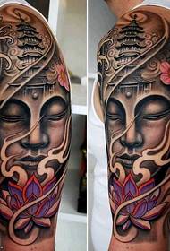 arm lion tattoo pattern