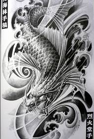 a squid tattoo pattern