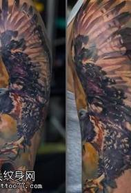 schouder realistische adelaar Tattoo patroon