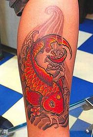 ფეხის squid tattoo ნიმუში