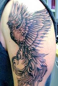 Arm Eagle tatuiruotės modelis