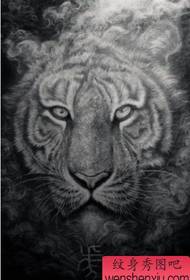 tygr hlava tetování obrázek