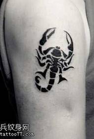 arm black box ຮູບແບບ tattoo totem