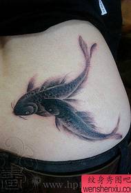 kalmaro tatuiruotės modelis: juosmens inkfish tatuiruotės modelio tatuiruotės paveikslėlis