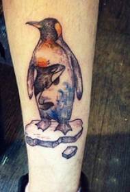 Penguin tattoo picture very cute penguin tattoo pattern