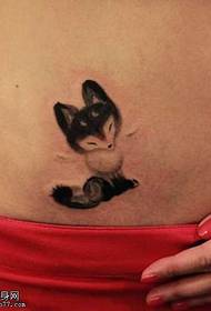 pasu liška tetování vzor