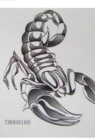 komek ji materyalê pirtûka xweya tattooê ya Scorpion